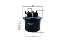 Filtre à carburant KL 1050D Mahle