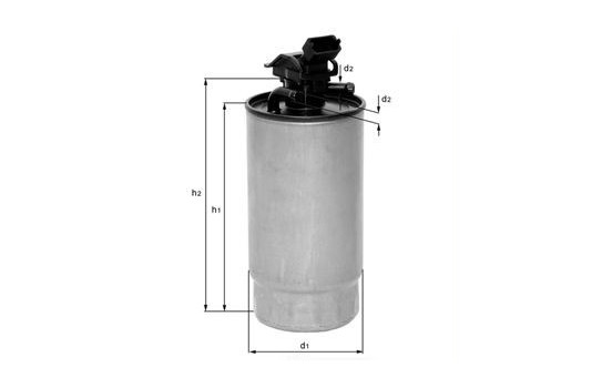 Filtre à carburant KL 160/1 Mahle