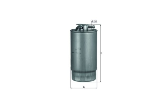 Filtre à carburant KL 160/1 Mahle, Image 2