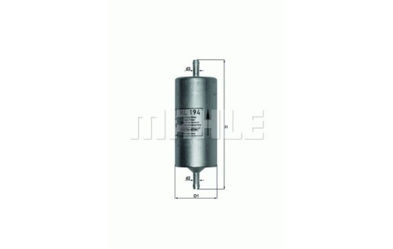 Filtre à carburant KL 194 Mahle