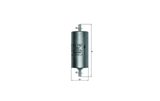 Filtre à carburant KL 194 Mahle, Image 2