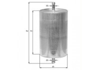 Filtre à carburant KL 35 Mahle