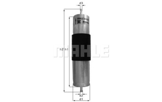 Filtre à carburant KL 473 Mahle, Image 2