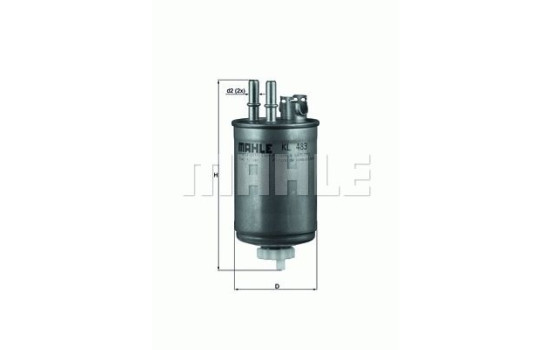 Filtre à carburant KL 483 Mahle