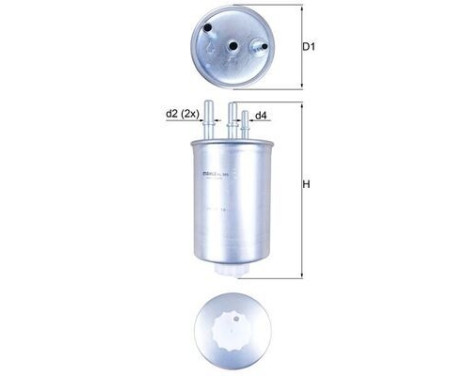 Filtre à carburant KL 505 Mahle, Image 2