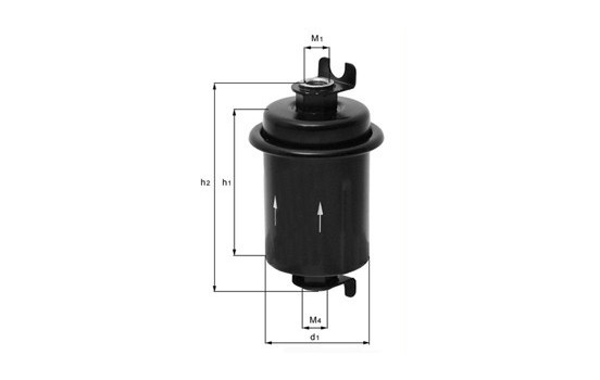 Filtre à carburant KL 509 Mahle