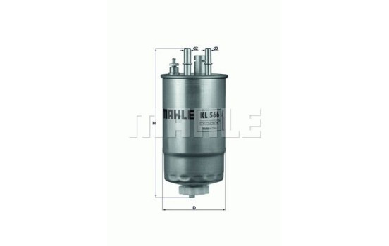 Filtre à carburant KL 566 Mahle