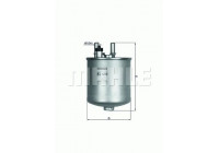 Filtre à carburant KL 639D Mahle