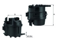 Filtre à carburant KL 779 Mahle