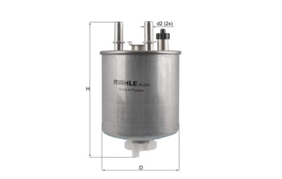 Filtre à carburant KL 834 Mahle