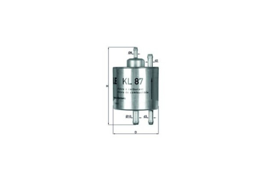Filtre à carburant KL 87 Mahle, Image 2