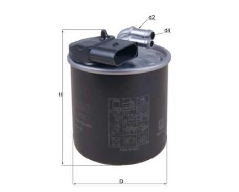 Filtre à carburant KL 914 Mahle