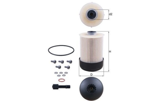 Filtre à carburant KX 338/22D Mahle