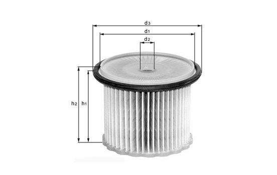 Filtre à carburant KX 63/1 Mahle