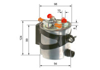 Filtre à carburant N2016 Bosch