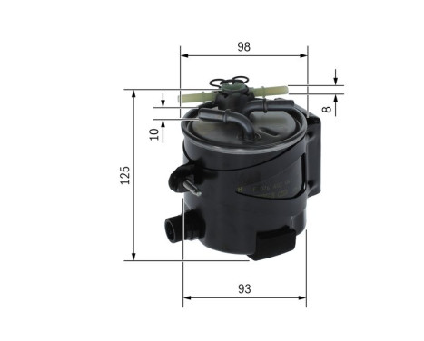 Filtre à carburant N2061 Bosch, Image 5