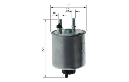 Filtre à carburant N2082 Bosch, Image 5