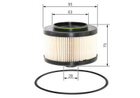 Filtre à carburant N2083 Bosch