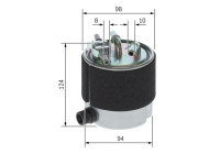 Filtre à carburant N2125 Bosch