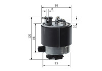 Filtre à carburant N2126 Bosch