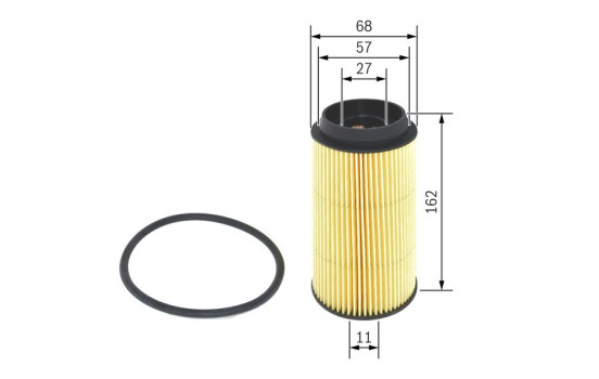 Filtre à carburant N2155 Bosch