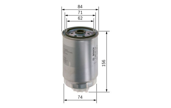 Filtre à carburant N2176 Bosch, Image 5
