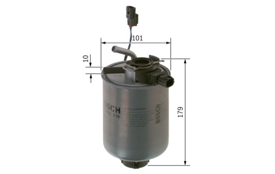 Filtre à carburant N2219 Bosch, Image 5