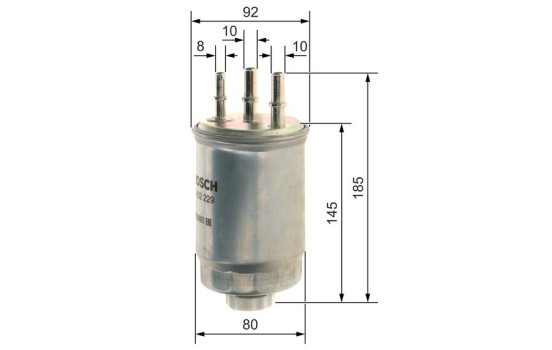 Filtre à carburant N2229 Bosch