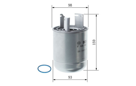 Filtre à carburant N2289 Bosch