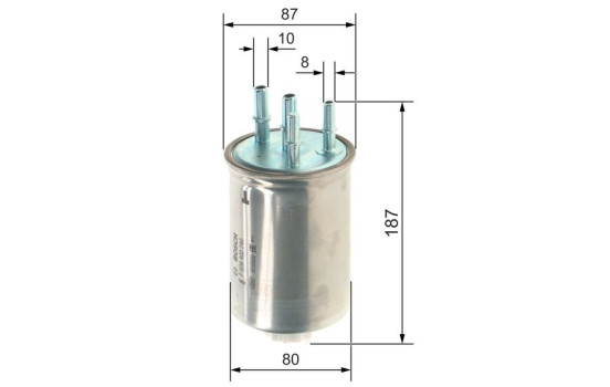Filtre à carburant N2740 Bosch, Image 6