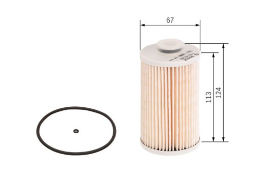 Filtre à carburant N2829 Bosch