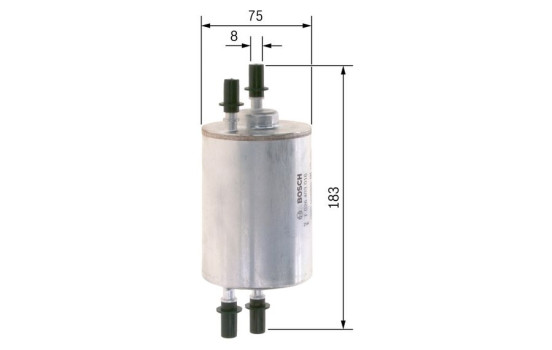 Filtre à carburant N3016 Bosch, Image 6