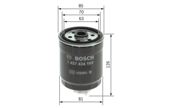 Filtre à carburant N4103 Bosch, Image 7