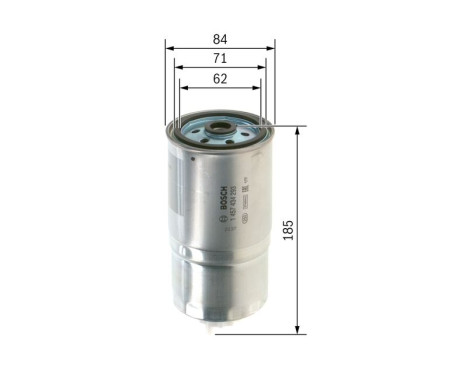 Filtre à carburant N4293 Bosch, Image 5