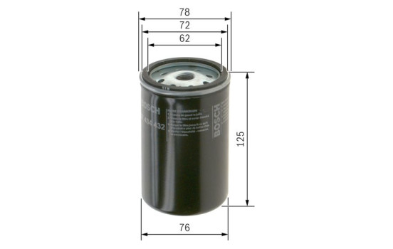 Filtre à carburant N4432 Bosch, Image 6