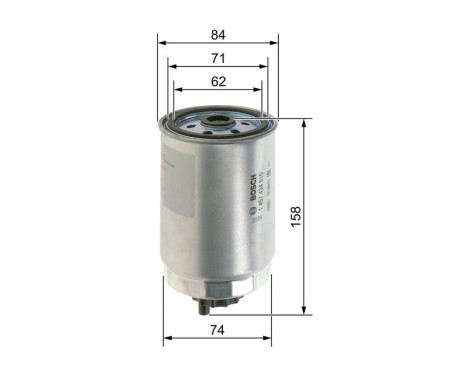 Filtre à carburant N4510 Bosch, Image 6