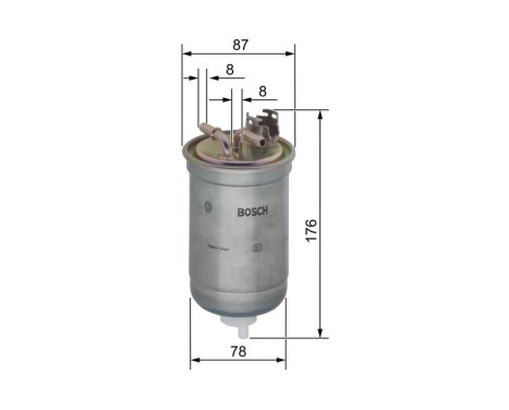 Filtre à carburant N6267 Bosch, Image 6