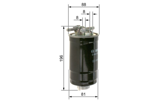 Filtre à carburant N6295 Bosch