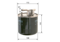 Filtre à carburant N6458 Bosch