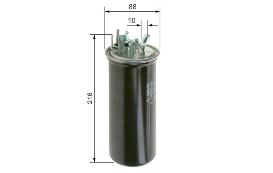 Filtre à carburant N6459 Bosch, Image 2