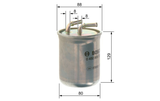 Filtre à carburant N6500 Bosch, Image 6