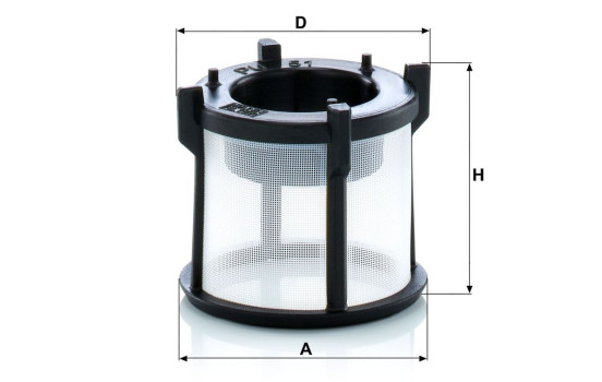 Filtre à carburant PU 51 x Mann, Image 3