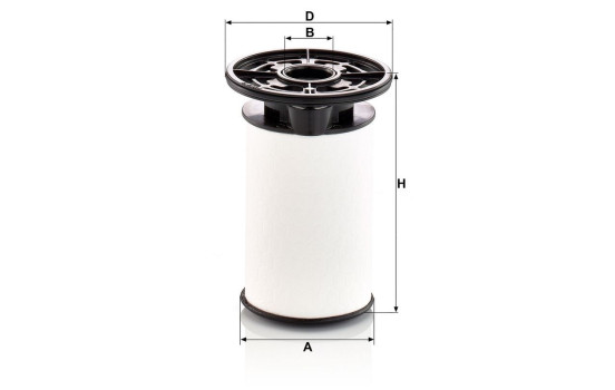 Filtre à carburant PU 7014 z MANN-FILTER, Image 2