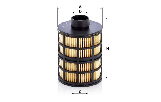 Filtre à carburant PU 723 x MANN-FILTER, Image 2