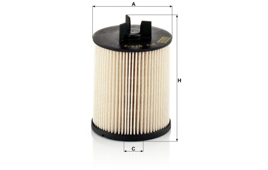Filtre à carburant PU 819/3 x Mann, Image 3