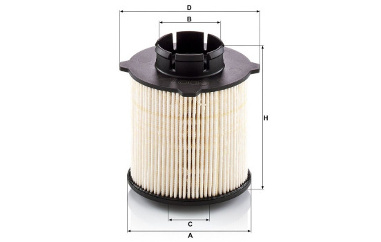 Filtre à carburant PU 9001/1 x MANN-FILTER, Image 4