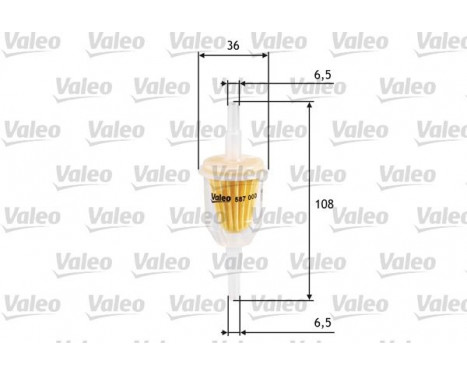 Filtre à carburant Valéo, Image 2