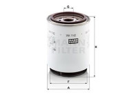 Filtre à carburant WK 1142 x MANN-FILTER