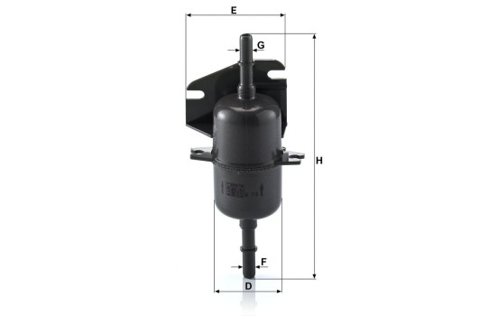 Filtre à carburant WK 510 Mann, Image 4