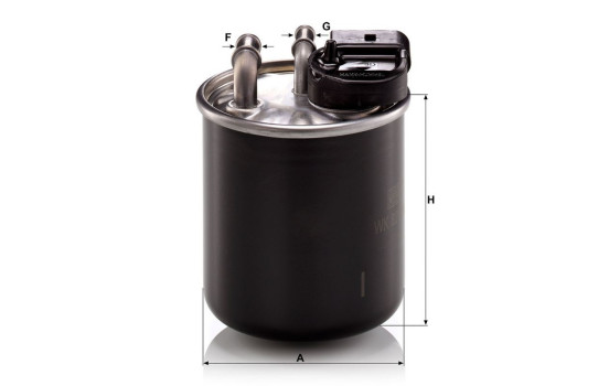 Filtre à carburant WK 820/16 MANN-FILTER, Image 4
